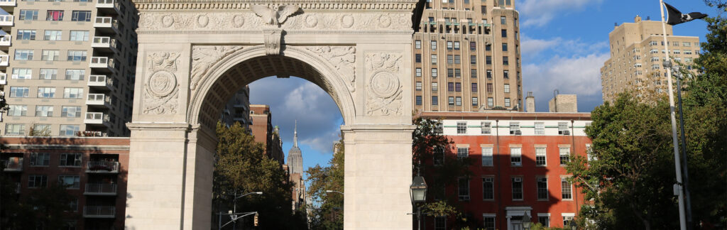 washington square park arch
