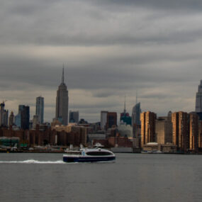 Skyline vanaf Brooklyn