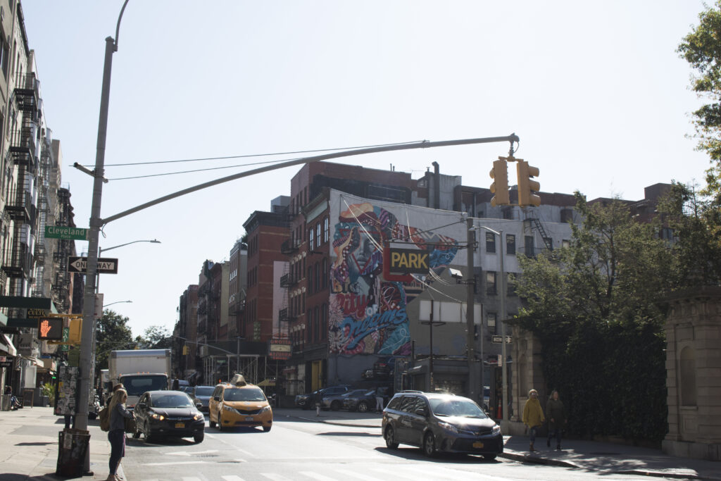 Street art in Little Italy